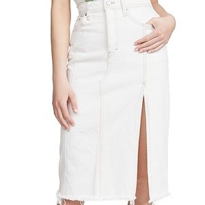 Free People Denim Skirt